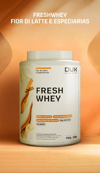 FRESHWHEY™ FIOR DI LATTE E ESPECIARIAS - POTE 900G