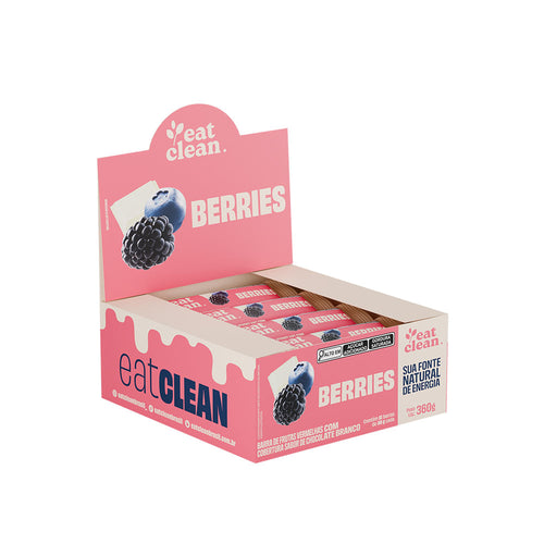 Display Barrinha de frutas vermelhas: Berries  (12 unidades)