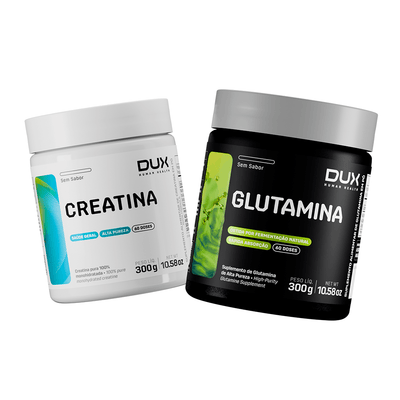 GLUTAMINA + CREATINA MONOHIDRATADA 300G