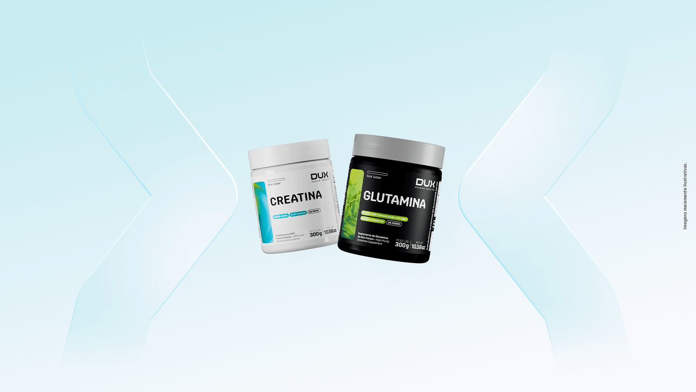 GLUTAMINA + CREATINA MONOHIDRATADA 300G